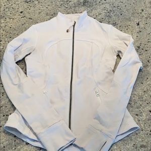 White Lululemon jacket